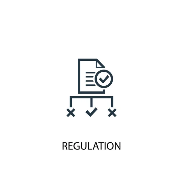 depositphotos_305621610 stock illustration regulation icon simple element illustration